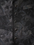 Black Lago Ciottoli Waistcoat