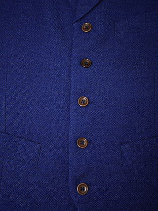 Lapis Blu Intreccio Ciottoli Waistcoat