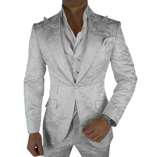 Silver Fiore Dinner Jacket