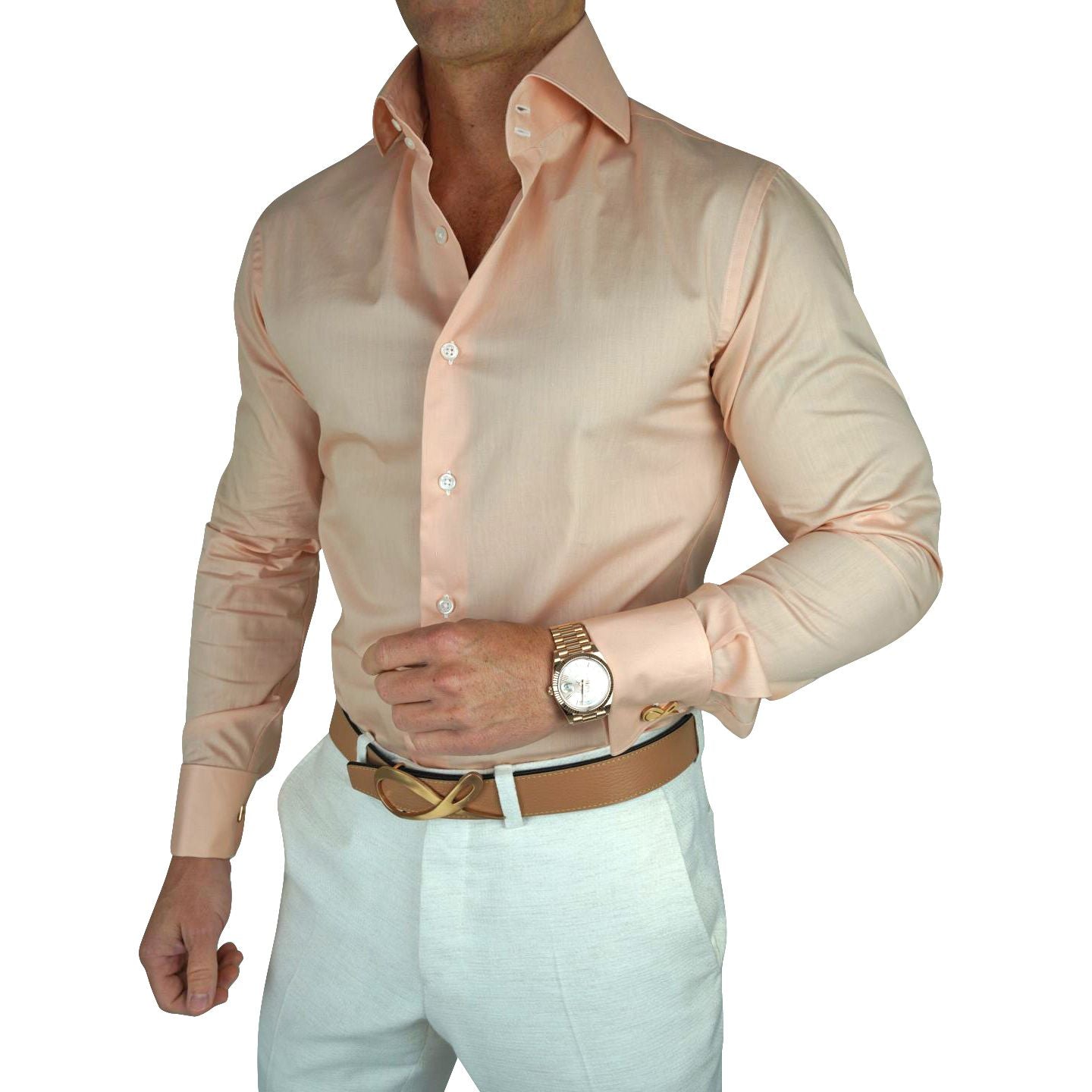 Salmon Dress Shirt