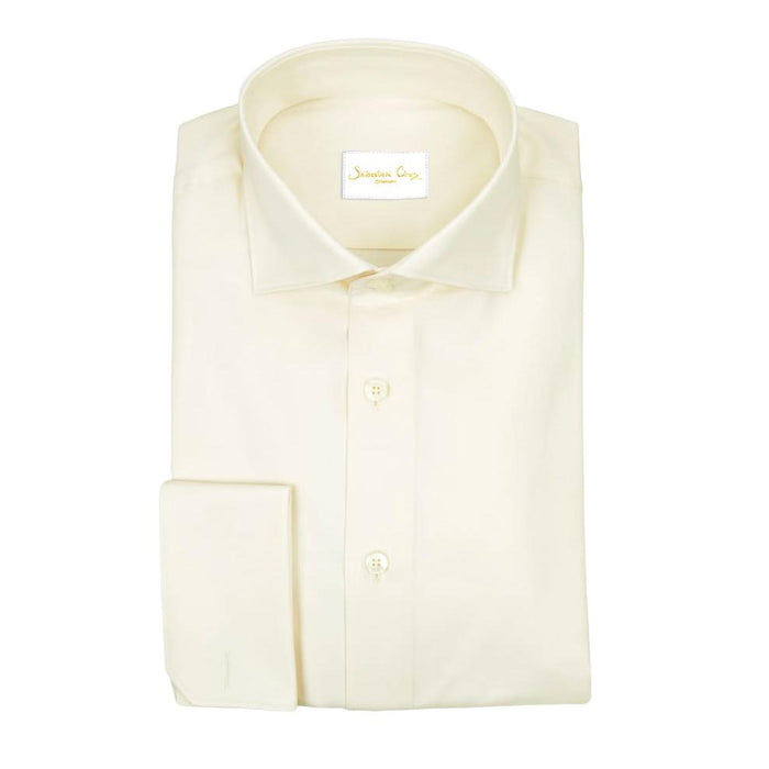 20 Inch Neck Dress Shirts in Ivory main image 1