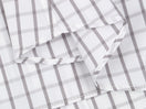 Gray Windowpane Dress Shirt