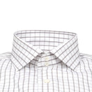 Gray Windowpane Dress Shirt