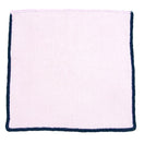 Pale Rosa with Pink and Navy Blue Signature Border