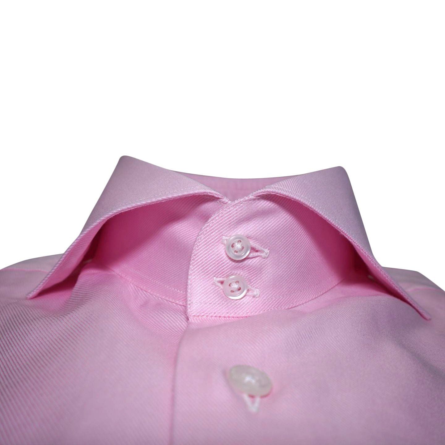 Pink Twill Dress Shirt