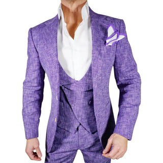 Latte Lino Tweed Jacket