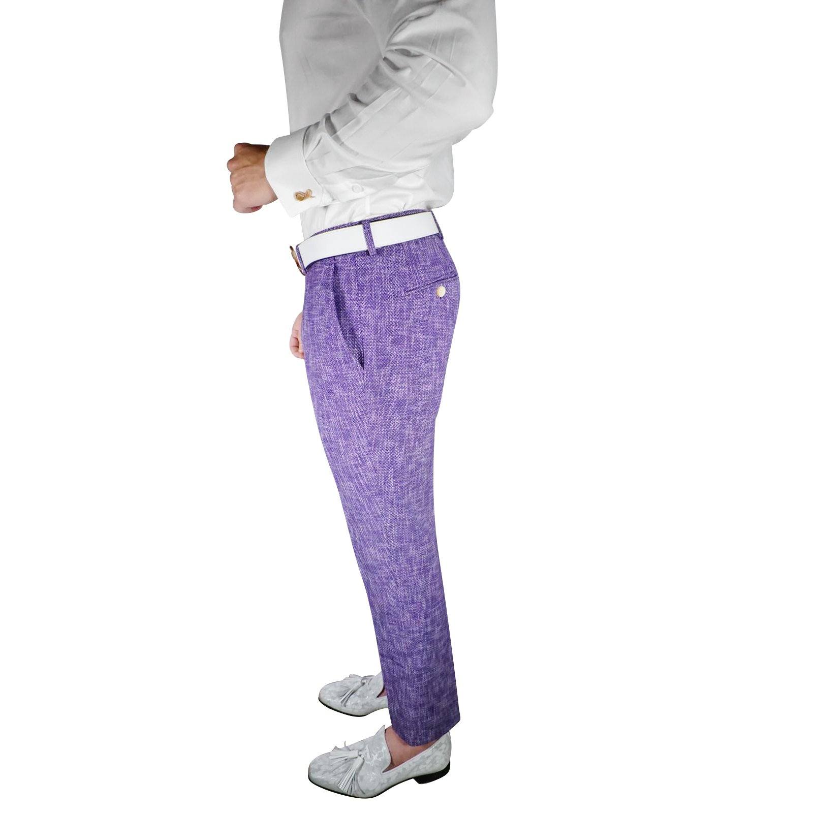 Iris Lino Tweed Trousers