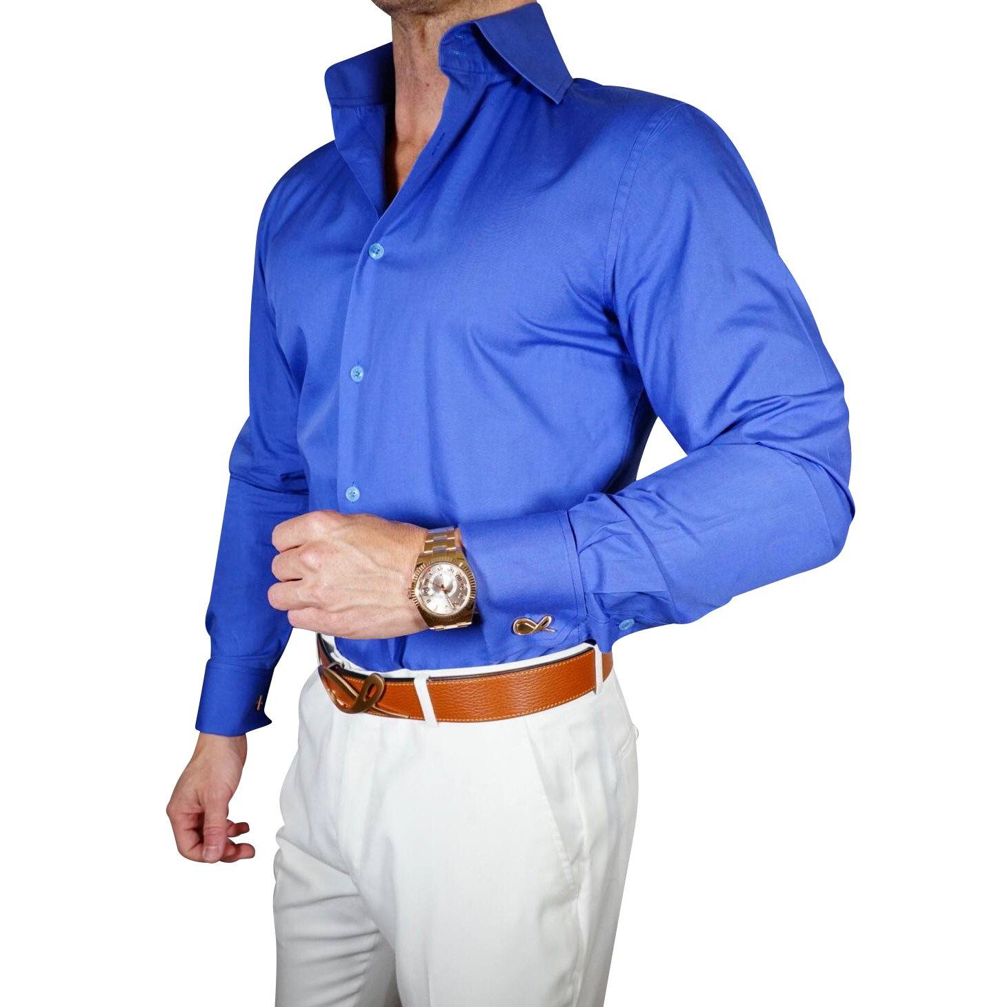 S by Sebastian Royal Blue Dress Shirt @ The Vault