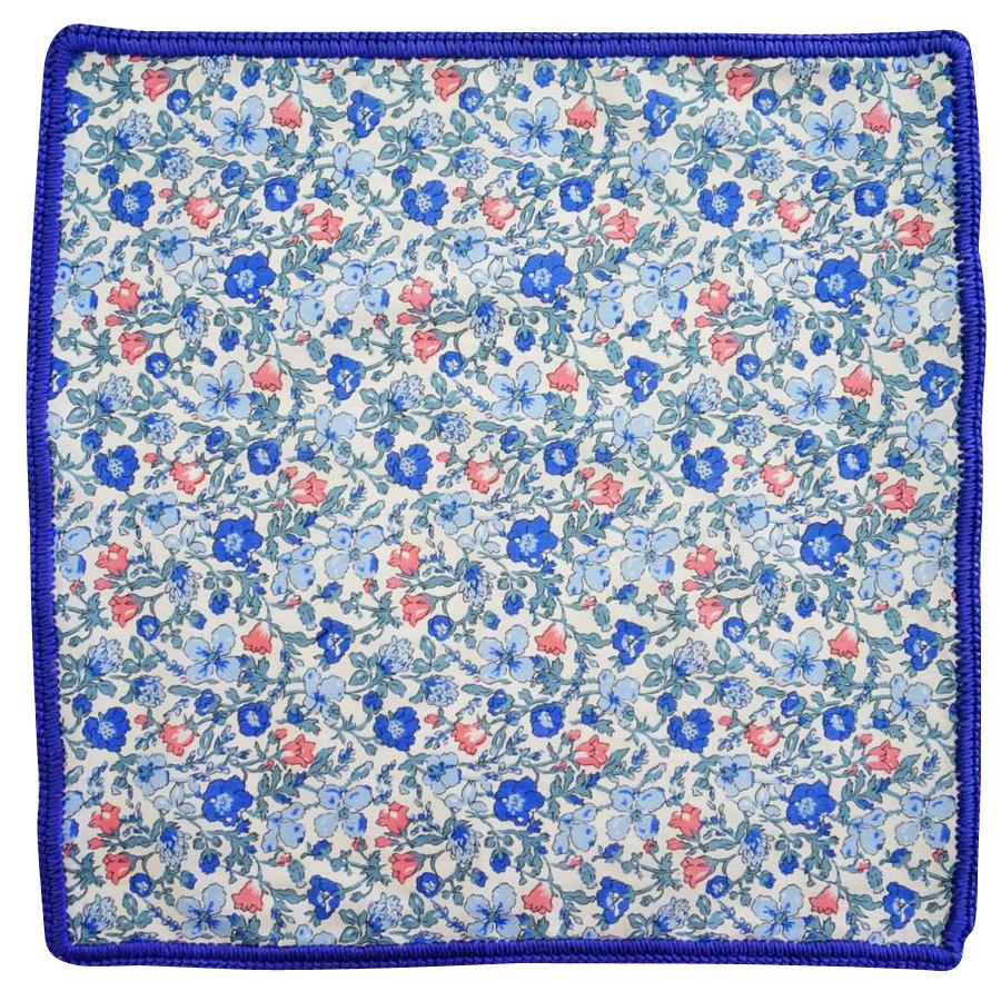Baby Blue Prato with Royal Blue Signature Border