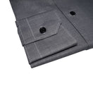 Grey Birdseye Dress Shirt