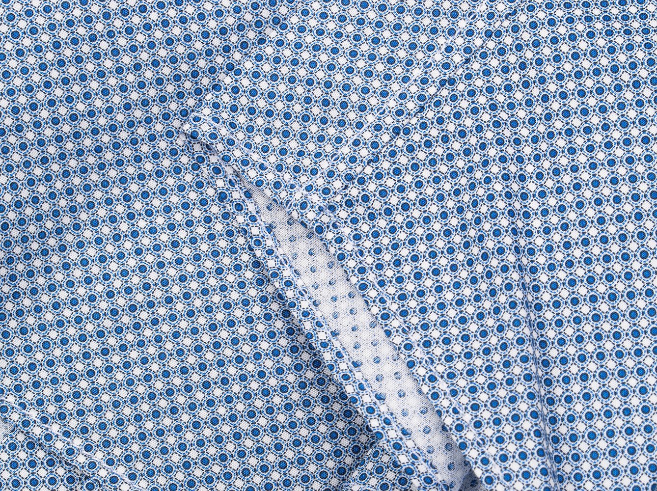 Azure Mosaic Dress Shirt @ The Vault