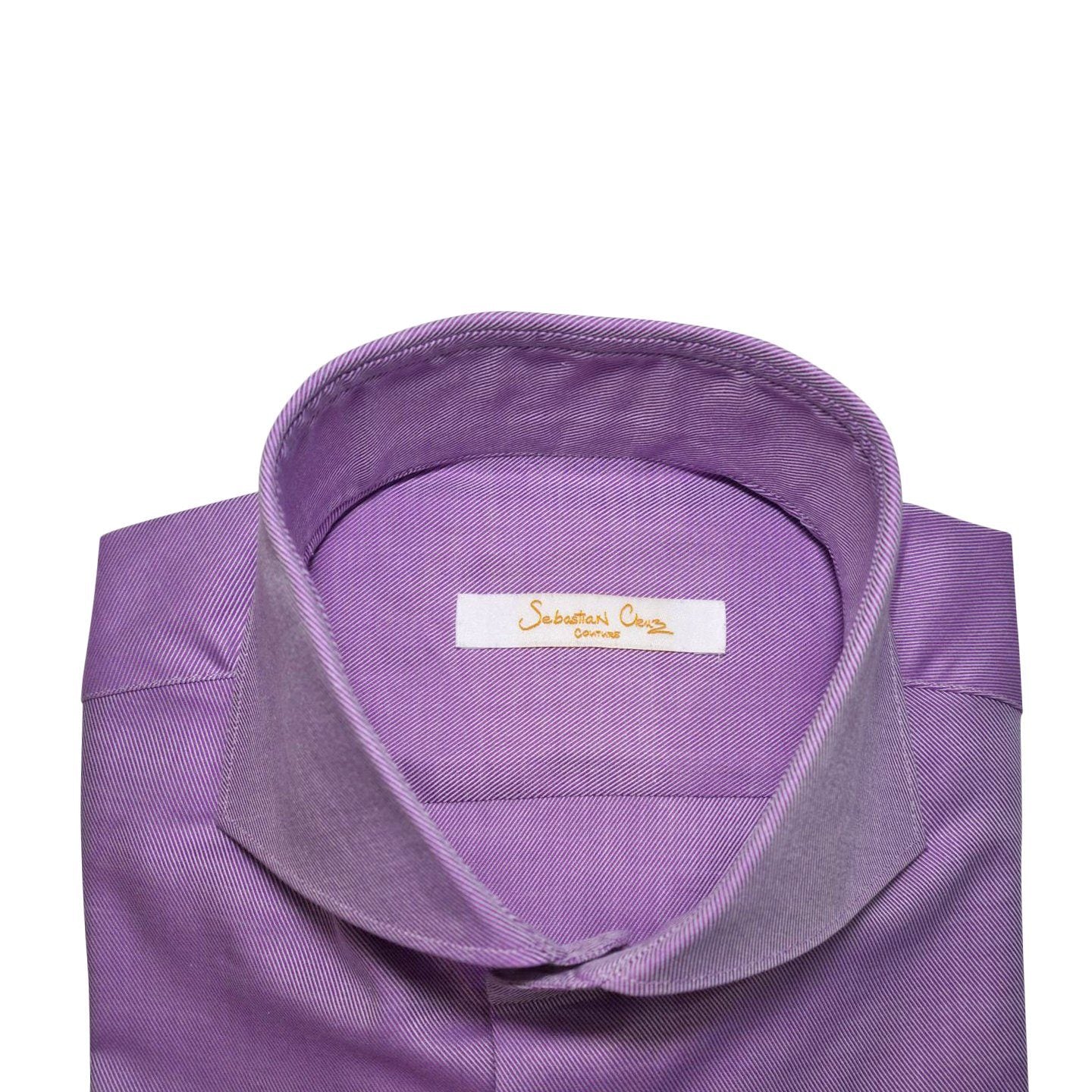 Violet Twill Dress Shirt