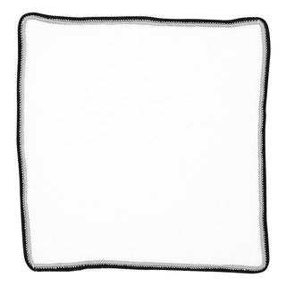 White Wall Street With Grey And Black Signature Border