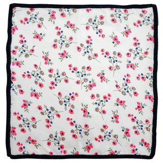 Strawberry Hamptons with Navy Blue Signature Border