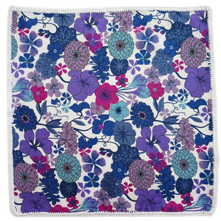 Purple Orchidea with Purple Signature Border