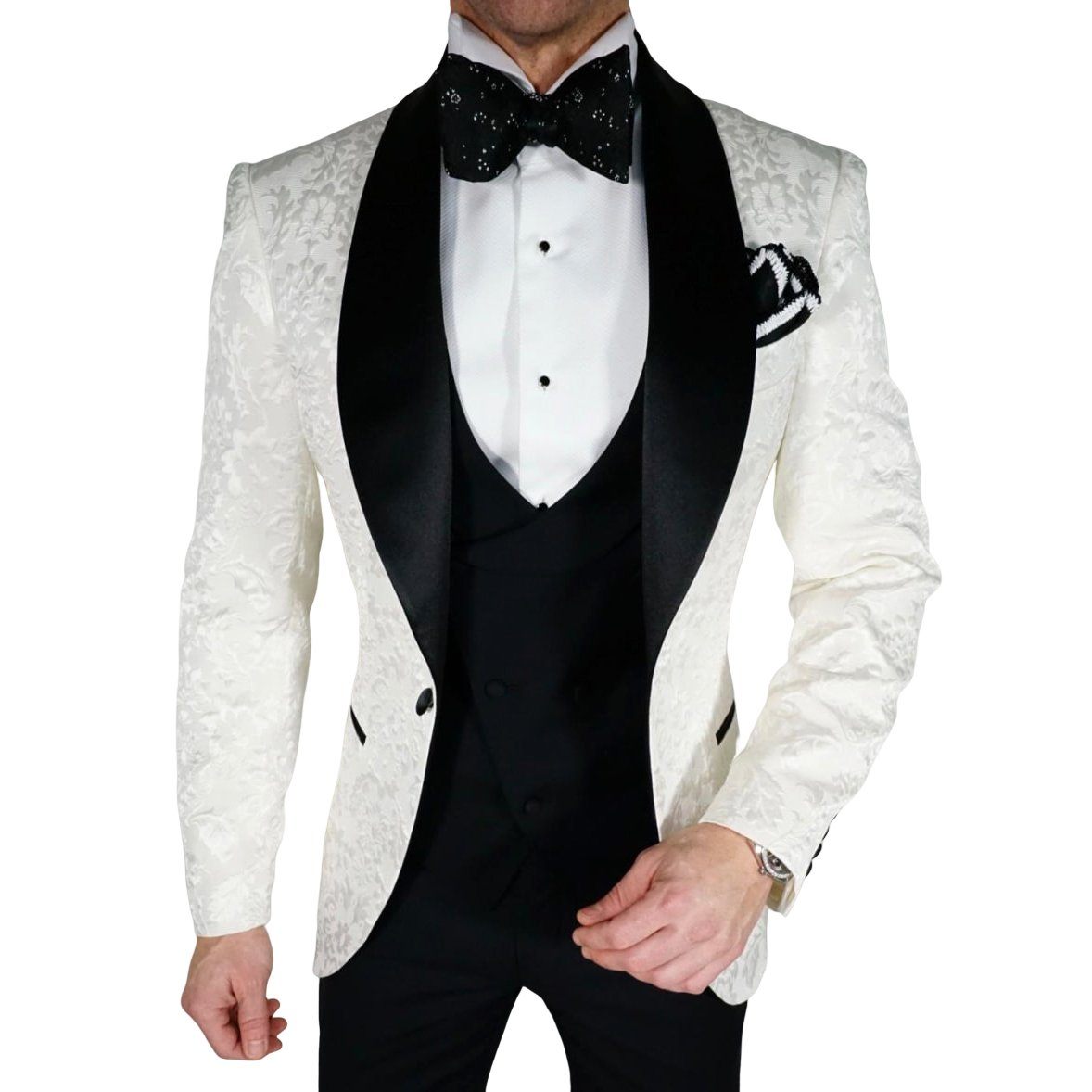 Vanilla & Black Fiore Dinner Jacket